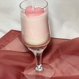 Szójaviasz illatgyertya szívecskével - otthon & életmód - gyertya, illat, aroma - gyertya - Meska.hu