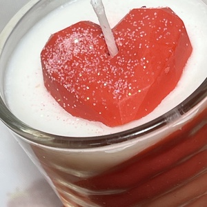 Szójaviasz illatgyertya Valentin Time2 - otthon & életmód - gyertya, illat, aroma - gyertya - Meska.hu