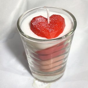 Szójaviasz illatgyertya Valentin Time2 - otthon & életmód - gyertya, illat, aroma - gyertya - Meska.hu