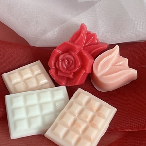 Tavaszi illatviasz virágok és csokitáblák - otthon & életmód - gyertya, illat, aroma - illatviasz - Meska.hu