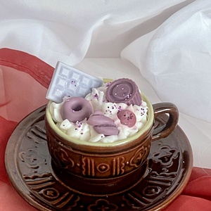 Szója illatviasz gyertya levendulás kávé - otthon & életmód - gyertya, illat, aroma - gyertya - Meska.hu