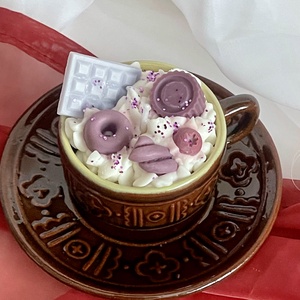 Szója illatviasz gyertya levendulás kávé - otthon & életmód - gyertya, illat, aroma - gyertya - Meska.hu