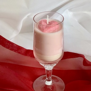 Szójaviasz illatgyertya szívecskével - otthon & életmód - gyertya, illat, aroma - gyertya - Meska.hu