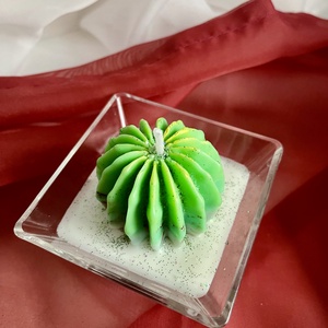 Szója illatviasz gyertya Kaktusz - otthon & életmód - gyertya, illat, aroma - gyertya - Meska.hu