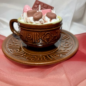 Szójaviasz illatgyertya kávé- gyümölcs - Meska.hu