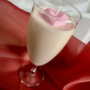 Szójaviasz illatgyertya szívecskével - otthon & életmód - gyertya, illat, aroma - gyertya - Meska.hu