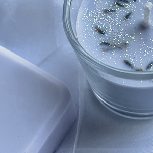 Levendulás ajándékszett - szépségápolás - szappan & fürdés - kézműves szappan - Meska.hu