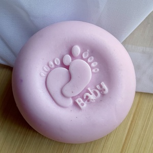 Bababejelentő  szappan Levendula/BabyComing Soon - szépségápolás - szappan & fürdés - kézműves szappan - Meska.hu