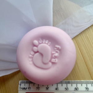 Bababejelentő  szappan Levendula/BabyComing Soon - szépségápolás - szappan & fürdés - kézműves szappan - Meska.hu