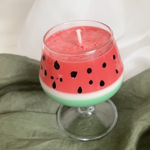 Szójaviasz illatgyertya �SummerFeeling� - otthon & életmód - gyertya, illat, aroma - gyertya - Meska.hu