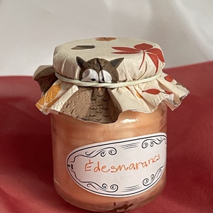 Édesnarancs szójaviasz illatgyertya - otthon & életmód - gyertya, illat, aroma - gyertya - Meska.hu