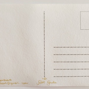 Eredeti akvarell őszi mesés képeslap festmény - művészet - festmény - akvarell - Meska.hu