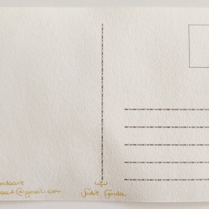 Eredeti akvarell őszi antik órás festmény képeslap - művészet - festmény - akvarell - Meska.hu