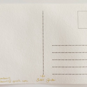 Eredeti akvarell balettos ékszerdoboz festmény képeslap - művészet - festmény - akvarell - Meska.hu