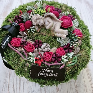 Temetői koszorú  - Meska.hu Temetői koszorú  - Meska.hu