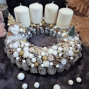 Adventi koszorú  - karácsony - adventi díszek - adventi koszorú - Meska.hu Adventi koszorú  - karácsony - adventi díszek - adventi koszorú - Meska.hu