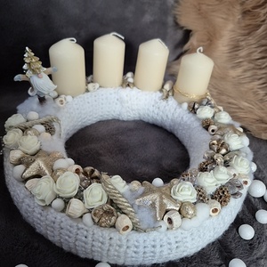 Adventi koszorú  - karácsony - adventi díszek - adventi koszorú - Meska.hu Adventi koszorú  - karácsony - adventi díszek - adventi koszorú - Meska.hu