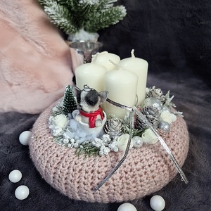 Adventi koszorú  - karácsony - adventi díszek - adventi koszorú - Meska.hu Adventi koszorú  - karácsony - adventi díszek - adventi koszorú - Meska.hu