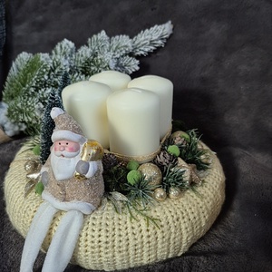 Adventi koszorú  - karácsony - adventi díszek - adventi koszorú - Meska.hu Adventi koszorú  - karácsony - adventi díszek - adventi koszorú - Meska.hu