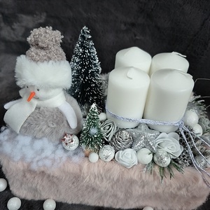 Adventi box  - karácsony - adventi díszek - adventi koszorú - Meska.hu