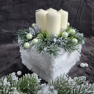 Adventi box  - karácsony - adventi díszek - adventi koszorú - Meska.hu