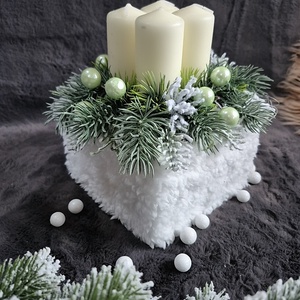 Adventi box  - karácsony - adventi díszek - adventi koszorú - Meska.hu