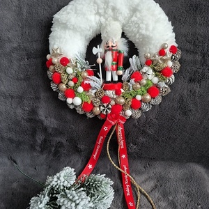 Adventi koszorú  - karácsony - adventi díszek - adventi koszorú - Meska.hu