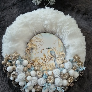 Kopogtató , Otthon & Életmód, Dekoráció, Ajtó- és ablak dekoráció, Ajtódísz & Kopogtató, Virágkötés, MESKA