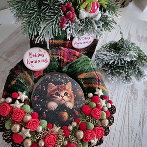 Kopogtató  - otthon & életmód - dekoráció - ajtó- és ablak dekoráció - ajtódísz & kopogtató - Meska.hu