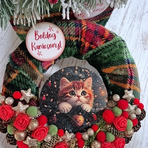 Kopogtató  - otthon & életmód - dekoráció - ajtó- és ablak dekoráció - ajtódísz & kopogtató - Meska.hu