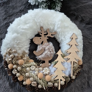 Kopogtató , Otthon & Életmód, Dekoráció, Ajtó- és ablak dekoráció, Ajtódísz & Kopogtató, Virágkötés, MESKA