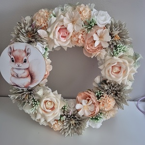 Ajtódísz , Otthon & Életmód, Dekoráció, Ajtó- és ablak dekoráció, Ajtódísz & Kopogtató, Virágkötés, MESKA