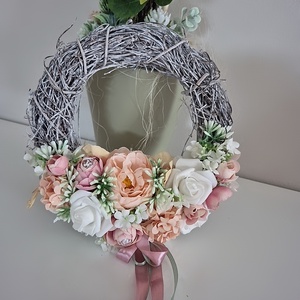 Ajtódísz , Otthon & Életmód, Dekoráció, Ajtó- és ablak dekoráció, Ajtódísz & Kopogtató, Virágkötés, MESKA