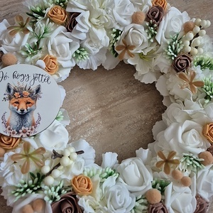 Kopogtató , Otthon & Életmód, Dekoráció, Ajtó- és ablak dekoráció, Ajtódísz & Kopogtató, Virágkötés, MESKA