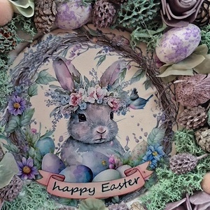 Húsvéti asztaldísz  - otthon & életmód - dekoráció - ajtó- és ablak dekoráció - ajtódísz & kopogtató - Meska.hu