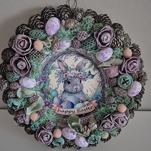 Húsvéti asztaldísz  - otthon & életmód - dekoráció - ajtó- és ablak dekoráció - ajtódísz & kopogtató - Meska.hu