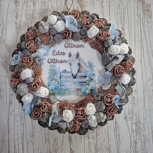 Édes otthon kopogtató  - otthon & életmód - dekoráció - ajtó- és ablak dekoráció - ajtódísz & kopogtató - Meska.hu