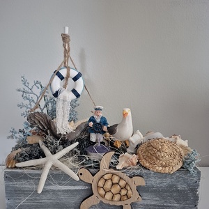 Nyári asztaldísz  - otthon & életmód - dekoráció - asztal és polc dekoráció - asztaldísz - Meska.hu