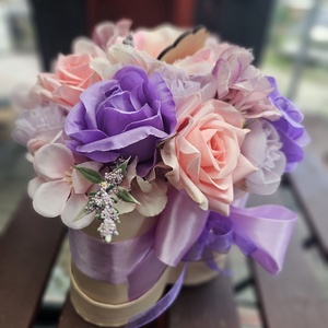 Anyák napi virágbox - otthon & életmód - virágdekoráció - virágok - virágbox - Meska.hu