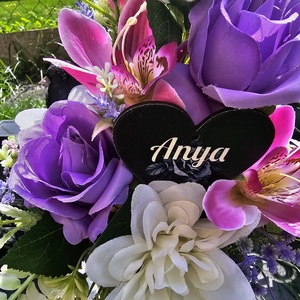 Anyák napi sírdísz - otthon & életmód - vallás - temetkezési tárgy - sírdísz, kegyeleti dísz - Meska.hu