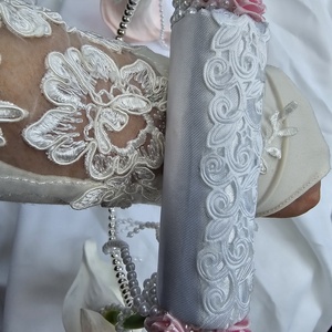 Menyasszonyi csokor gyöngy és kála  - esküvő - menyasszonyi- és dobócsokor - Meska.hu