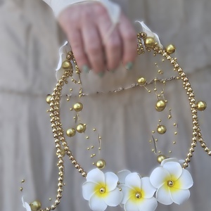 Menyasszonyi csokor Hawaii rózsa  - esküvő - menyasszonyi- és dobócsokor - Meska.hu