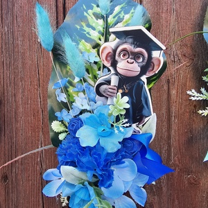 Ballagási csokor vállra akasztható fiú lány  - otthon & életmód - virágdekoráció - virágok - virágcsokor - Meska.hu