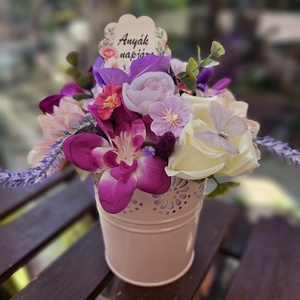 Anyák napi virág kaspó  - Meska.hu