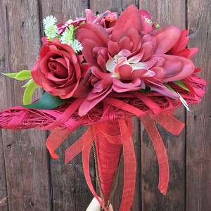 Ballagási vagy anyák napi csokor  - otthon & életmód - virágdekoráció - virágok - virágcsokor - Meska.hu