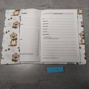 Egészségügyi kiskönyv borító - baba - mama - babaemlékek - egészségügyi kiskönyv borító - Meska.hu