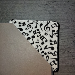 Sarok könyvjelző - könyv & zene - könyvjelző - Meska.hu