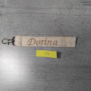 Hímzett neves kulcstartó, Táska & Tok, Kulcstartó & Táskadísz, Kulcstartó, , MESKA