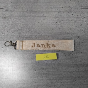 Hímzett neves kulcstartó, Táska & Tok, Kulcstartó & Táskadísz, Kulcstartó, , MESKA