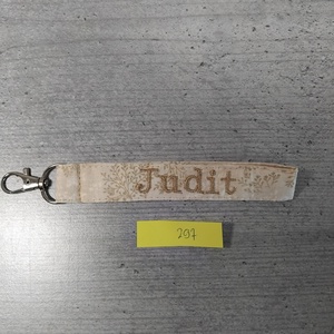 Hímzett neves kulcstartó, Táska & Tok, Kulcstartó & Táskadísz, Kulcstartó, , MESKA